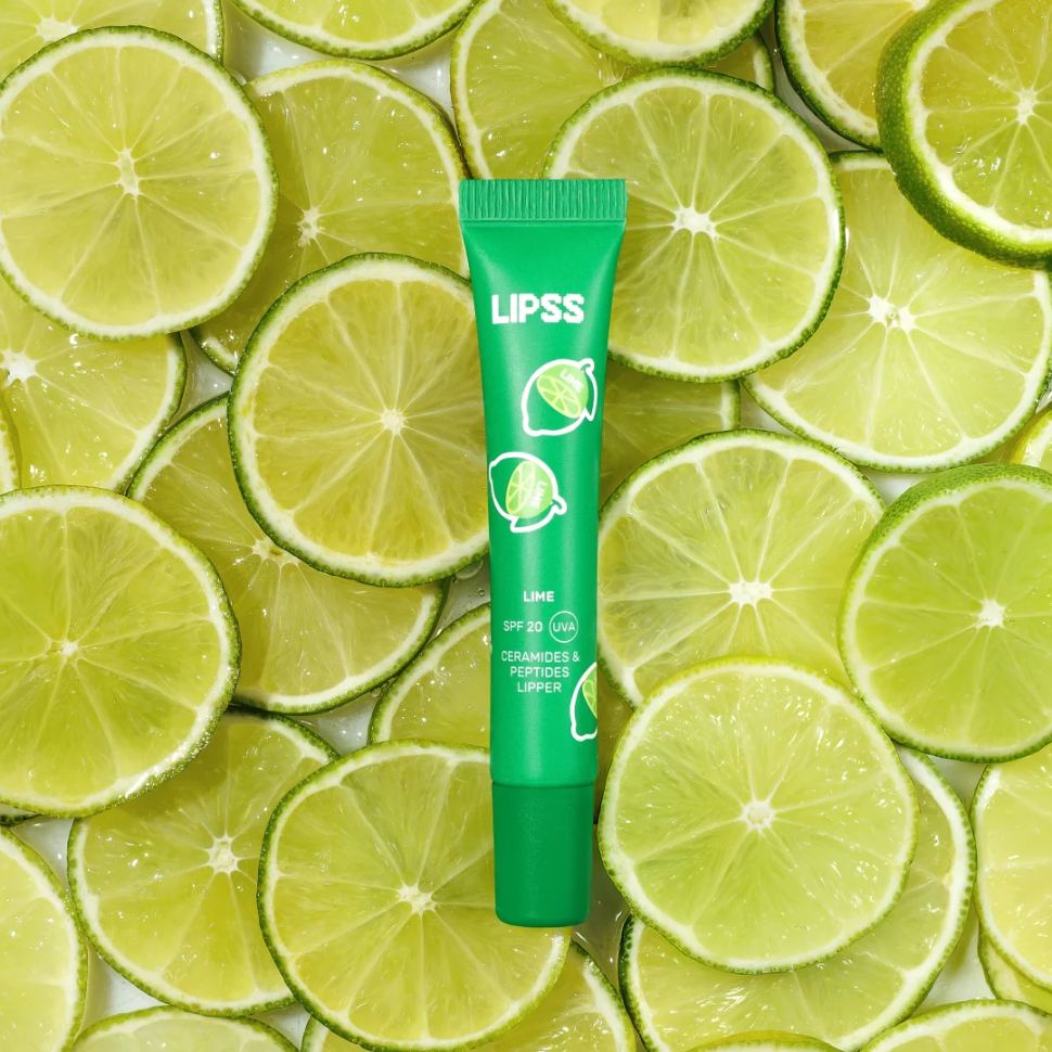 LIPSS Lime Lipper SPF20 блиск для губ лайм 10 мл (Ціна: 520 грн.)