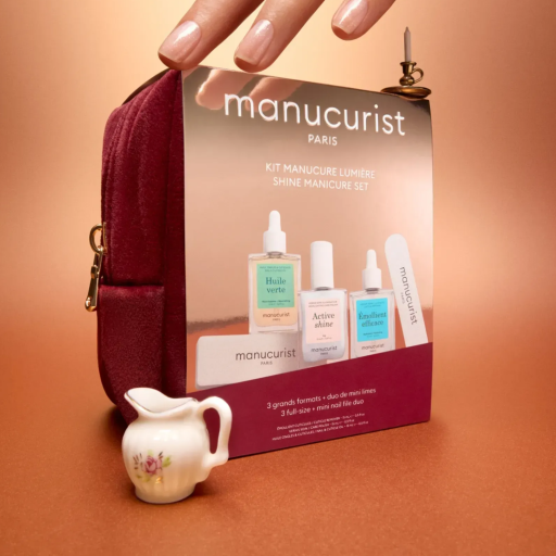 Подарочный набор для ухода и комплексного маникюра MANUCURIST Shine Manicure Set