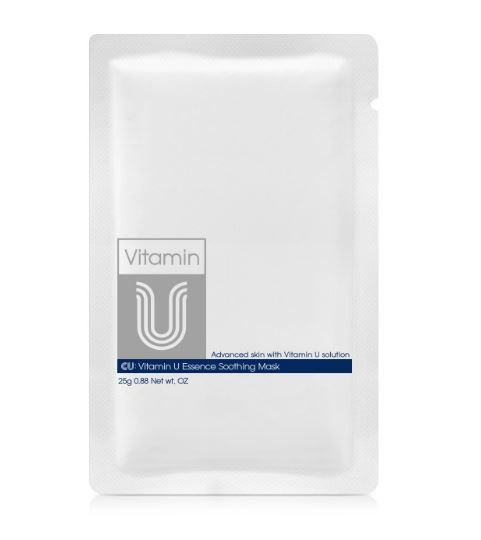 Восстанавливающая маска с витамином U CUSKIN Vitamin U Essence Soothing Mask 25г (Цена: 186 грн.)