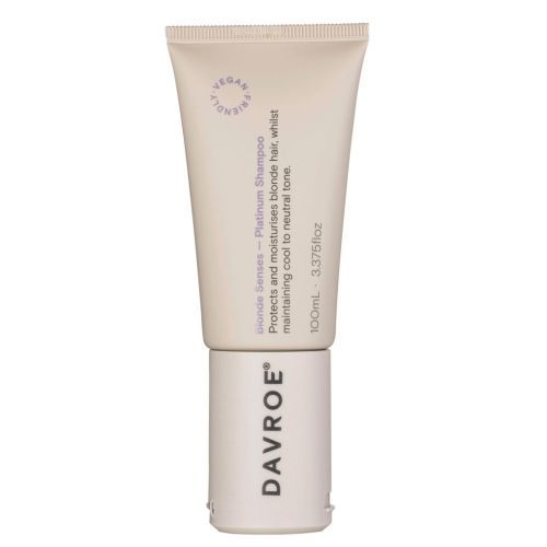 Тонирующий шампунь для светлых волос DAVROE Blonde Senses Platinum Shampoo 100 мл 