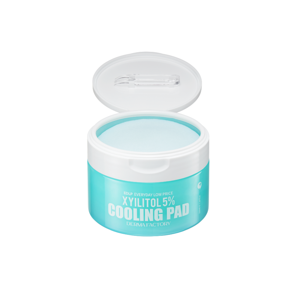 Охлаждающие и успокаивающие педы DERMA FACTORY Xylitol 5% Cooling Pad 70 шт (Цена: 675 грн.)