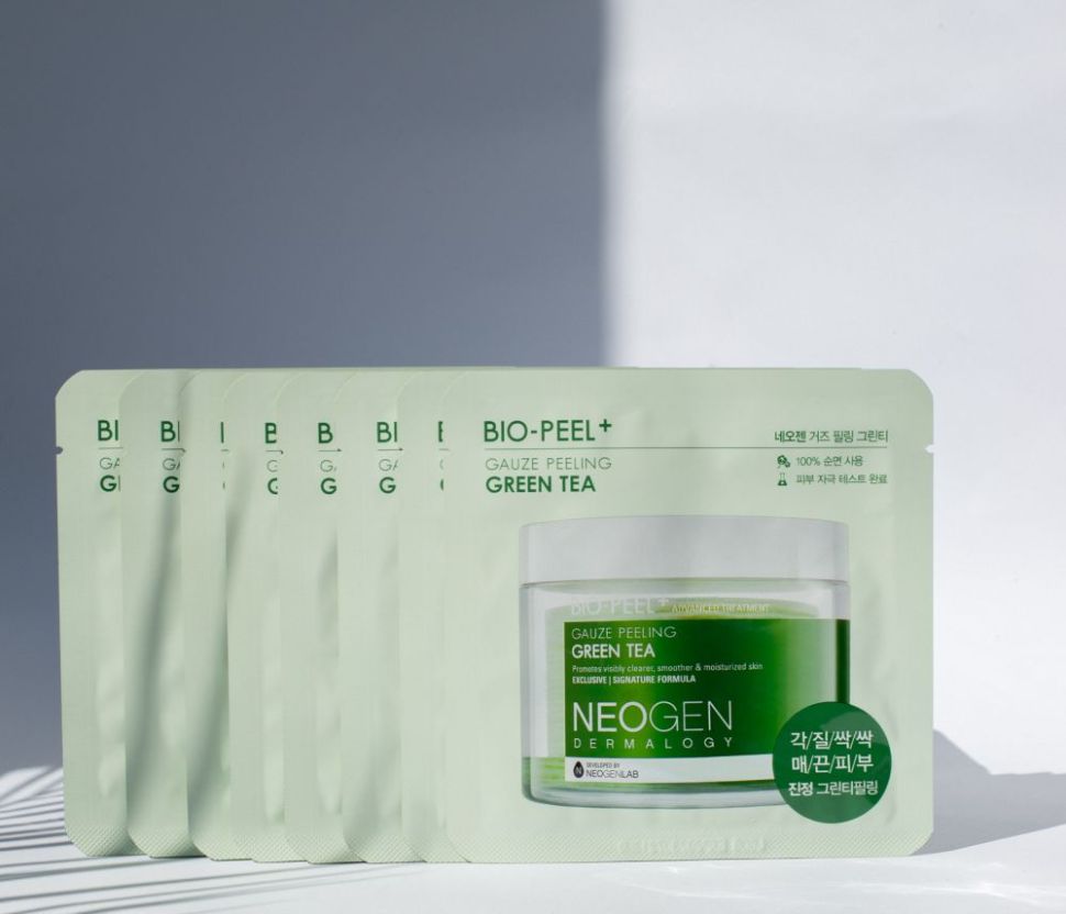 Пілінгові диски із зеленим чаєм NEOGEN Bio-Peel Gauze Peeling Green Tea уп (Ціна: 245 грн.)