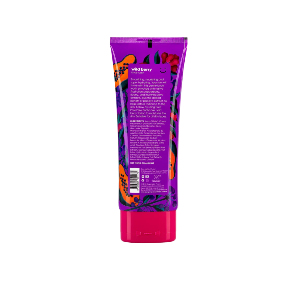 PURE PAW PAW гель для душа Body Care Wild Berry Wash 200 мл (Ціна: 375 грн.)