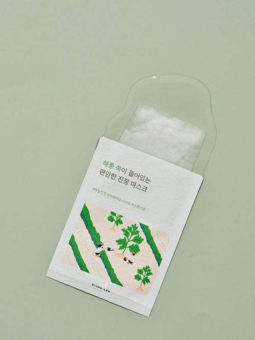 Успокаивающая маска ROUND LAB Mugwort Calming Mask Sheet 25 мл