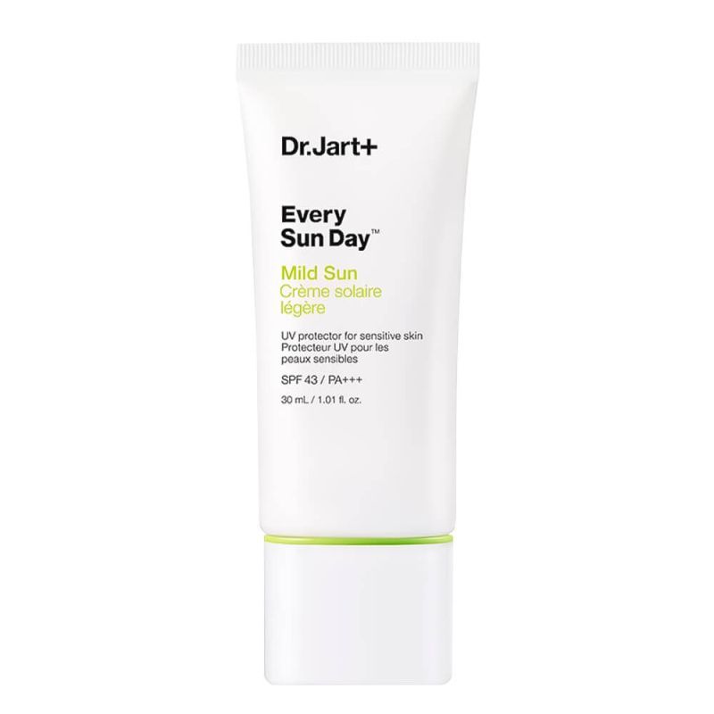 Мягкий солнезащитный крем для чувствительной кожи DR.JART+ Every Sun Day Mild Sun SPF43 PA+++ 30 мл (Цена: 504 грн.)