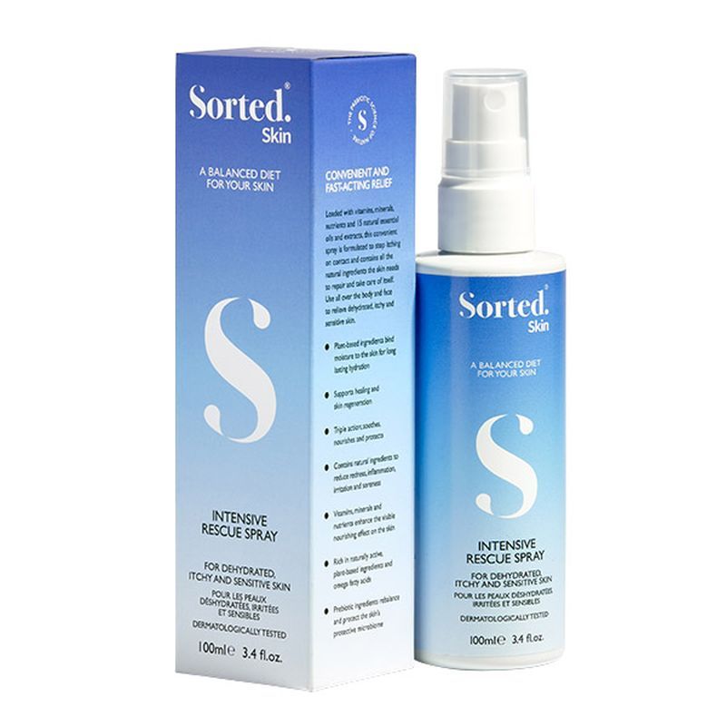 Интенсивно восстанавливающий спрей для кожи SORTED SKIN Intensive Rescue Spray 100 мл (Цена: 475 грн.)