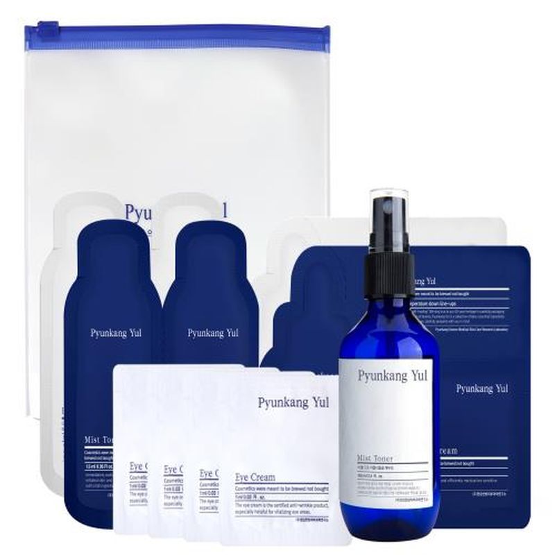 Набор средств для ухода за кожей с мистом 100 мл PYUNKANG YUL Mist Toner 100 мл Pouch Set уп (Цена: 310 грн.)