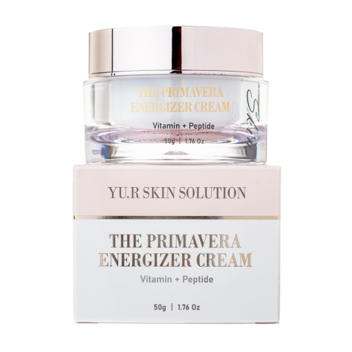 YU.R Skin Solution The PrimaVera Energizer Cream пептидний енергетичний крем для обличчя з вітамінами 50 мл
