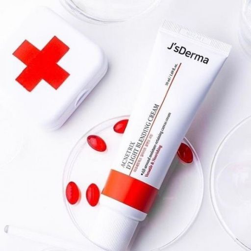Восстанавливающий крем для проблемной кожи JS DERMA Acnetrix Blending Cream 50 мл