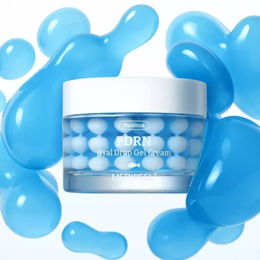 Капсульный лифтинг гель-крем из PDRN MEDIPEEL Mooltox PDRN Hyal Drop Gel Cream 50 мл