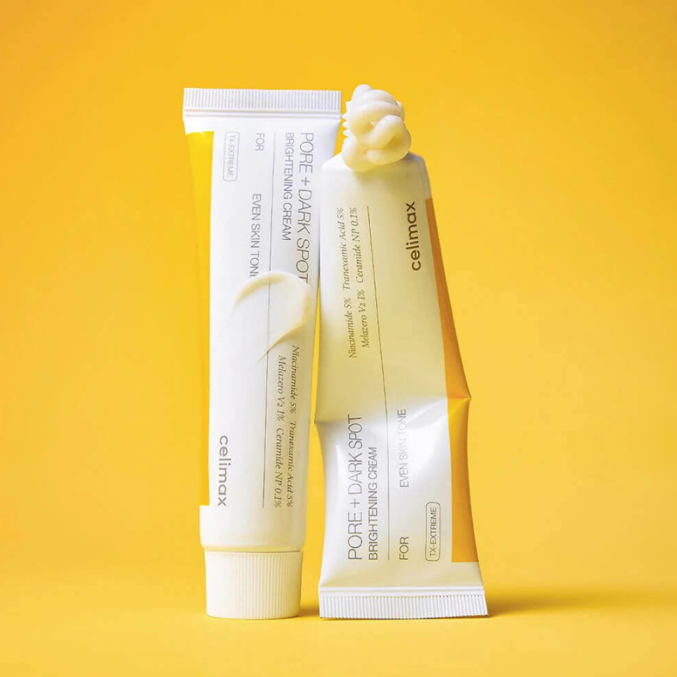 CELIMAX Pore+Dark Spot Brightening Cream крем для вирівнювання тону та рельєфу шкіри 35 мл (Ціна: 690 грн.)