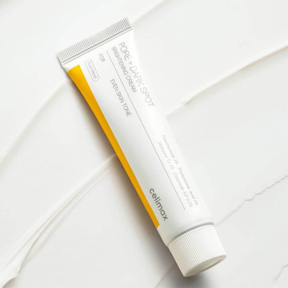 CELIMAX Pore+Dark Spot Brightening Cream крем для вирівнювання тону та рельєфу шкіри 35 мл (Ціна: 690 грн.)