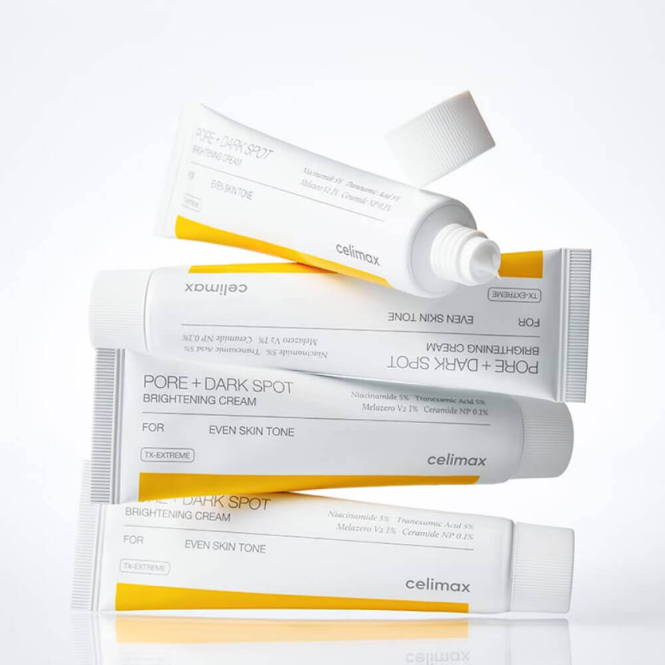 CELIMAX Pore+Dark Spot Brightening Cream крем для вирівнювання тону та рельєфу шкіри 35 мл (Ціна: 690 грн.)