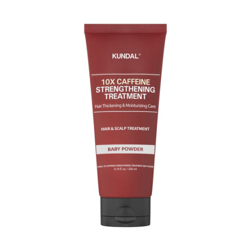 Кондиционер для волос с кофеином KUNDAL 10X Caffeine Strengthening Treatment Baby Powder 200 мл
