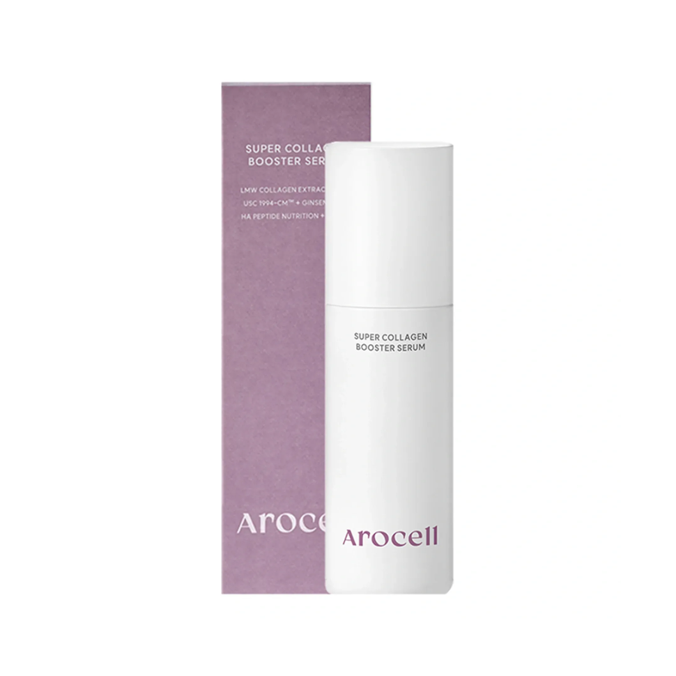 Пузырчатая сыворотка с коллагеном и гиалуроновой кислотой AROCELL Super Collagen Booster Serum 30 мл (Цена: 586 грн.)