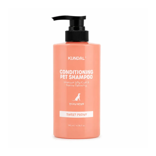Шампунь для животных KUNDAL Intensive Silky Coat & Nature Balancing Pet Shampoo Sweet Peony 500 мл