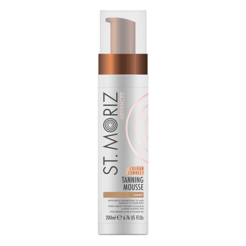 Автобронзат-мус для світлої шкіри ST.MORIZ Advanced Colour Correcting Mousse Light 200 мл