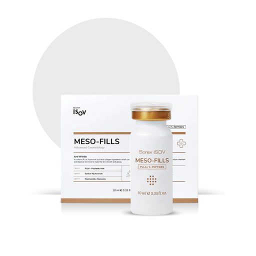 Ампула с полимолочной кислотой и растительными стволовыми клетками ISOV SOREX Meso Fills 10 мл