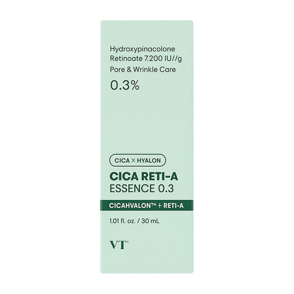 Бустер-эссенция с ретинолом и центелой VT COSMETICS Reti-A Essence 0.3 30 мл (Цена: 1 440 грн.)
