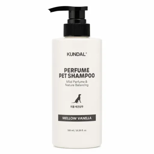 Шампунь для животных парфюмированный KUNDAL Mild Perfume & Nature Balancing Pet Shampoo Mellow Vanilla 500 мл