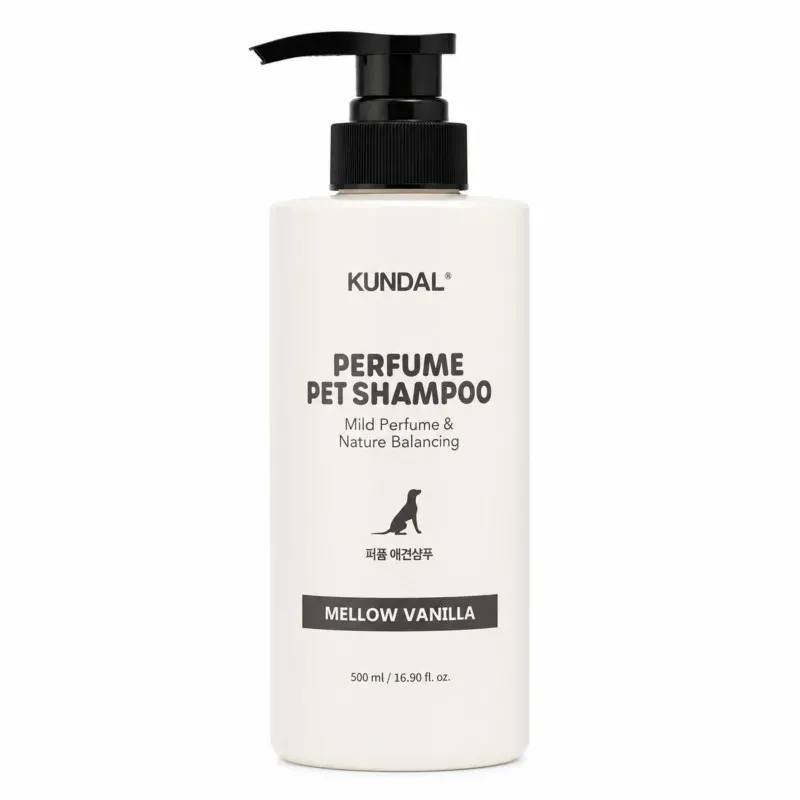 Шампунь для животных парфюмированный KUNDAL Mild Perfume & Nature Balancing Pet Shampoo Mellow Vanilla 500 мл (Цена: 690 грн.)