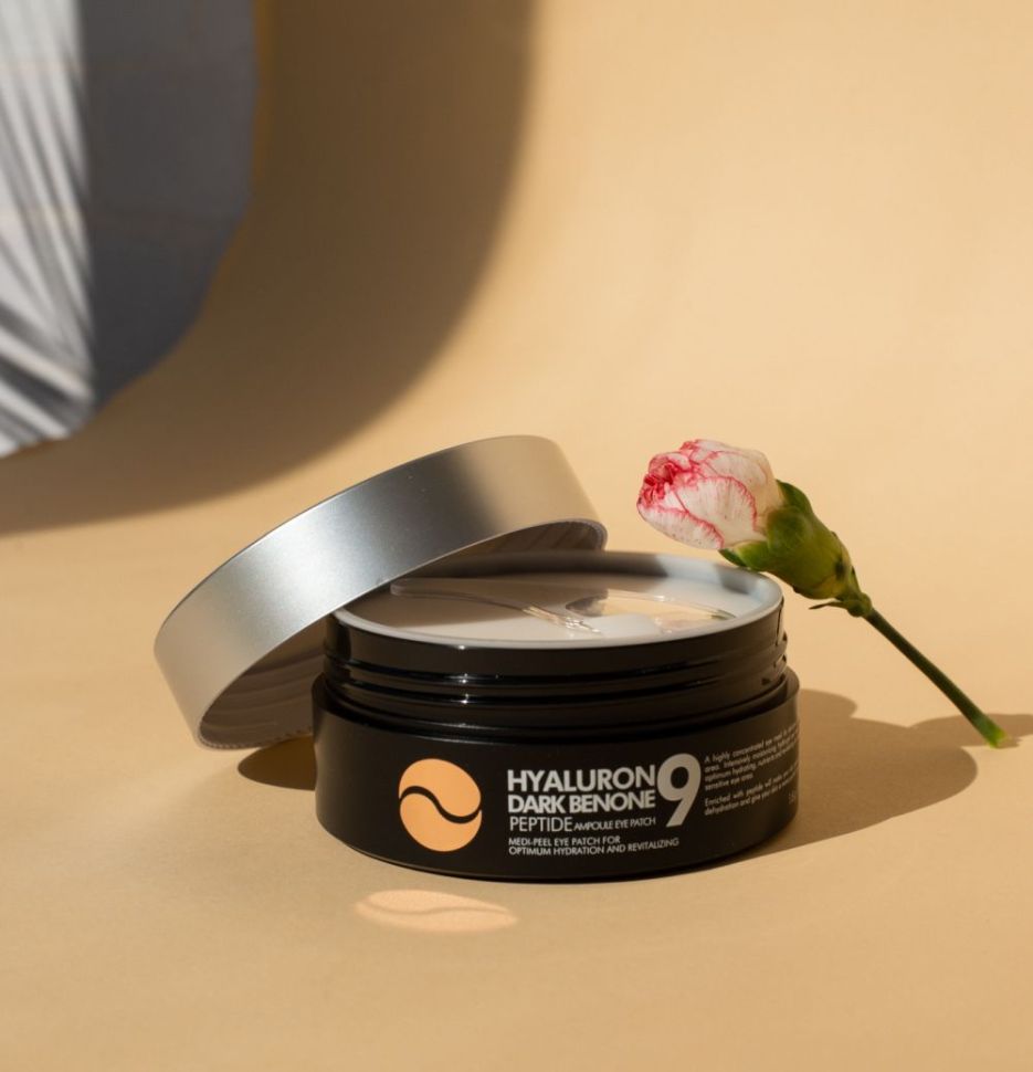 Гидрогелевые патчи от темных кругов с пептидами MEDI-PEEL hyaluron dark benone 9 peptide eye patch 60 шт (Цена: 560 грн.)