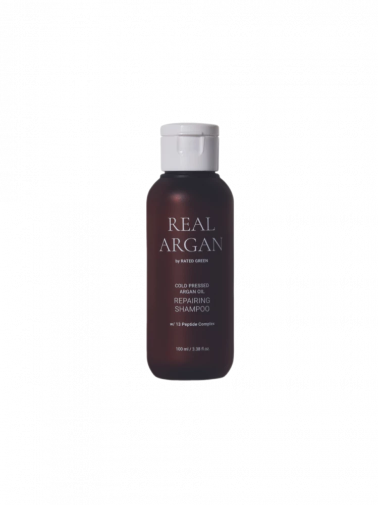 RATED GREEN шампунь відновлюючий із аргановою олією Real Argan Repairing Shampoo Travel 100 мл (Ціна: 475 грн.)