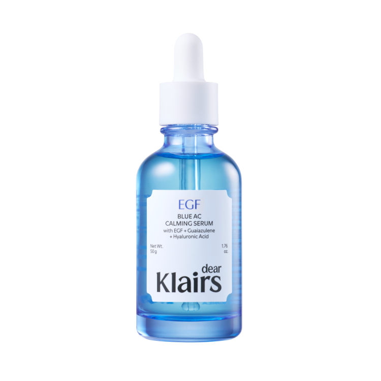 Успокаивающая сыворотка DEAR, KLAIRS EGF Blue AC Calming Serum 50 мл (Цена: 875 грн.)