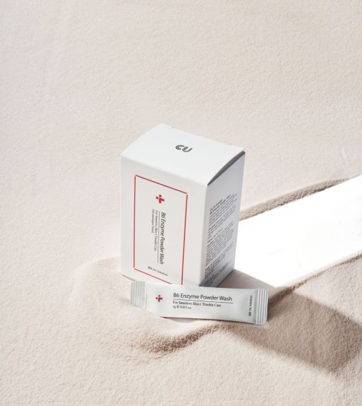 Энзимная пудра с пиридоксином и каламином в стиках CUSKIN Dr.Solution B6 Enzyme Powder Wash Sachet 20г (1г*20шт)