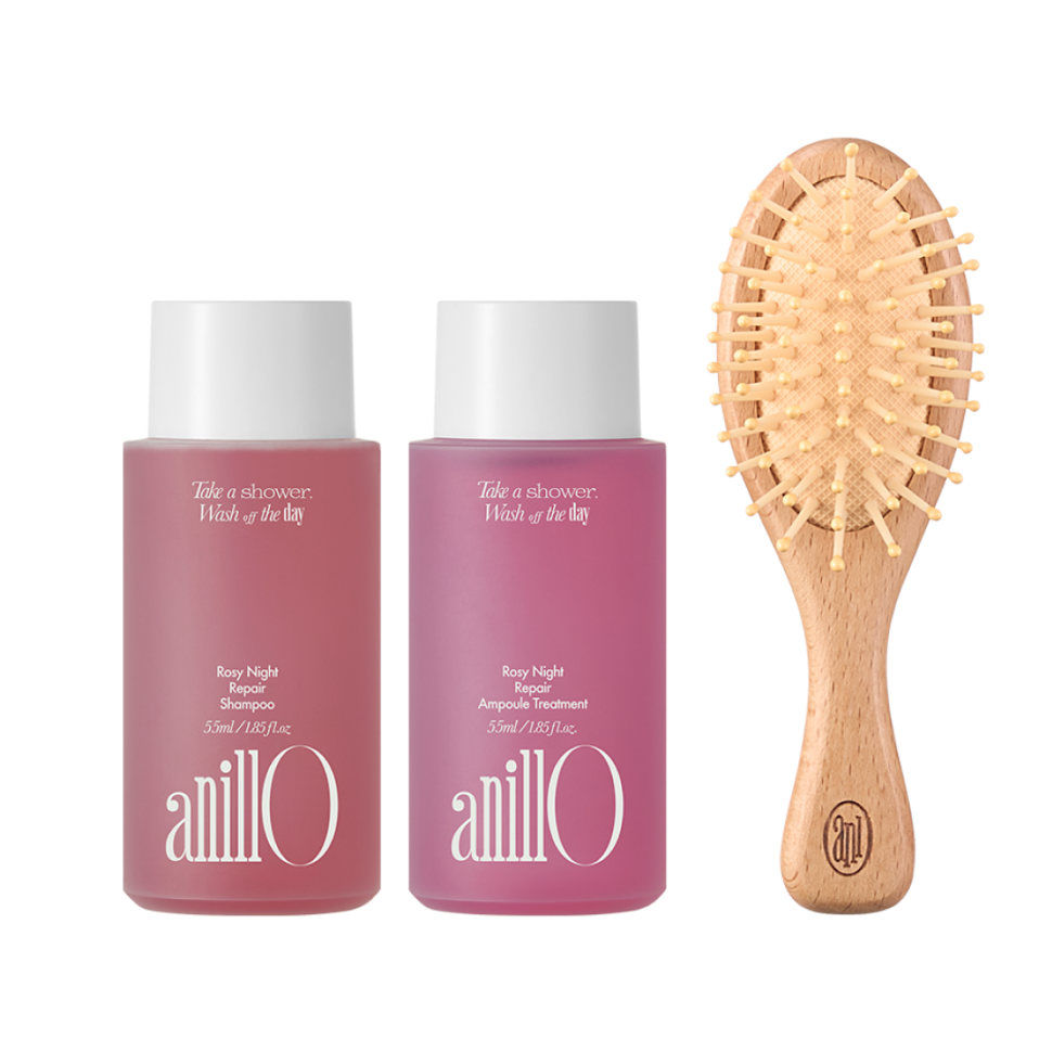 Набор для волос ANILLO Rosy Night Hair and Brush Set уп (Цена: 1 295 грн.)