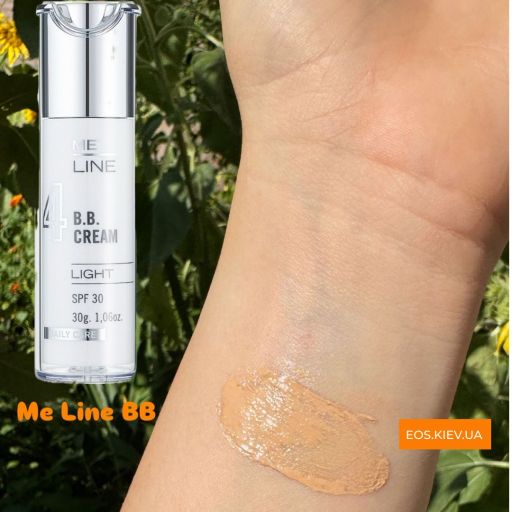 Увлажняющий солнцезащитный крем с тонирующим эффектом INNOAESTHETICS 04 ME Line BB Light SPF 30 30 г