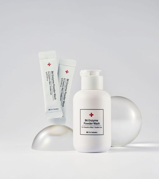 Энзимная пудра с пиридоксином и каламином в стике CUSKIN Dr.Solution B6 Enzyme Powder Wash Sachet 1г