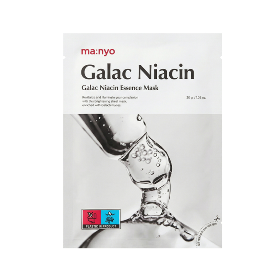 Маска тканевая для осветления кожи MANYO Galac Niacin Essence Mask шт (Цена: 119 грн.)