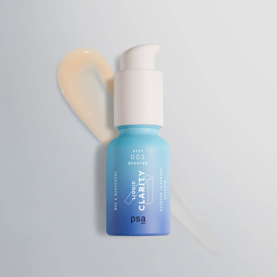 Противовоспалительный бустер PSA Liquid Clarity BHA & Bakuchiol Blemish Recovery Booster 15 мл (Цена: 1 670 грн.)