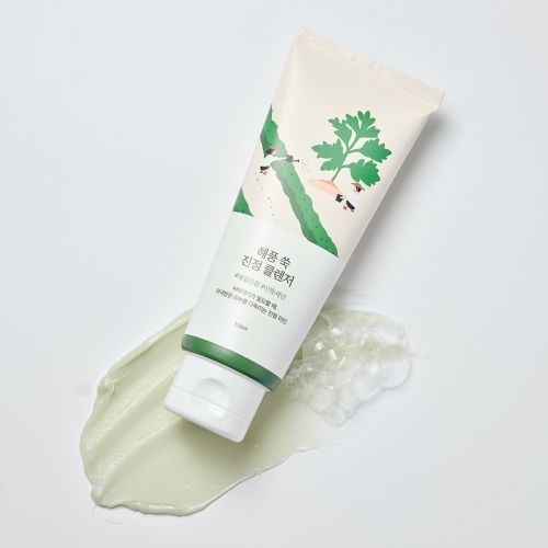 Пенка успокаивающая с полынью ROUND LAB Mugwort Calming Cleanser 150 мл (Цена: 580 грн.)