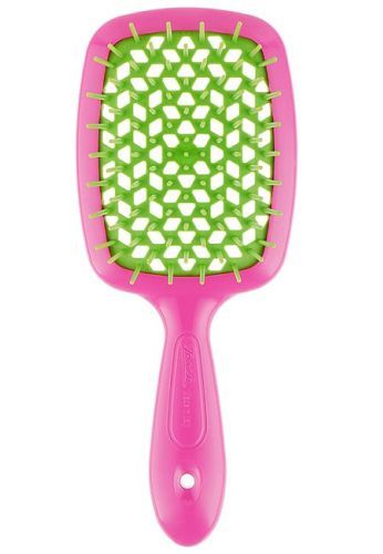 Расческа для волос розовая с зеленым JANEKE 1830 Superbrush The Original Italian 1 шт (Цена: 675 грн.)