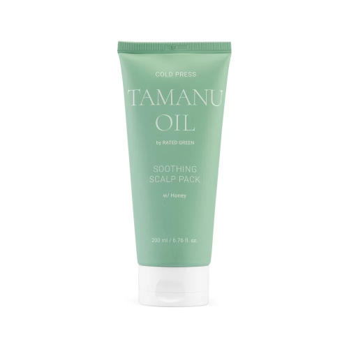 RATED GREEN Cold Press Tamanu Soothing Scalp Pack заспокійлива маска для шкіри голови та волосся 200 мл (Ціна: 1 065 грн.)