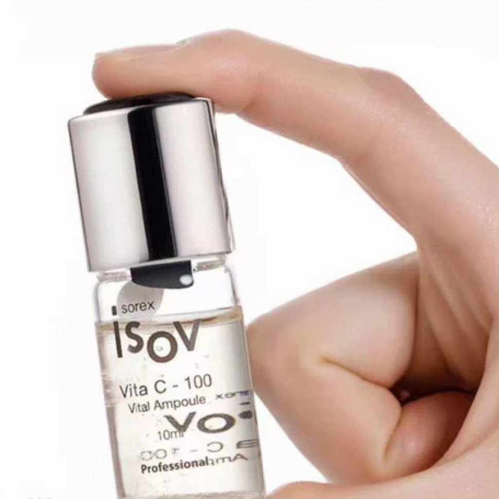 Осветляющая сыроватка с витамином С ISOV SOREX VITA C- 100 Ampoule 10мл*5шт (Цена: 3 400 грн.)