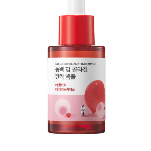 Концентрированная сыворотка с коллагеном ROUND LAB Camellia Deep Collagen Firming Ampoule 30 мл