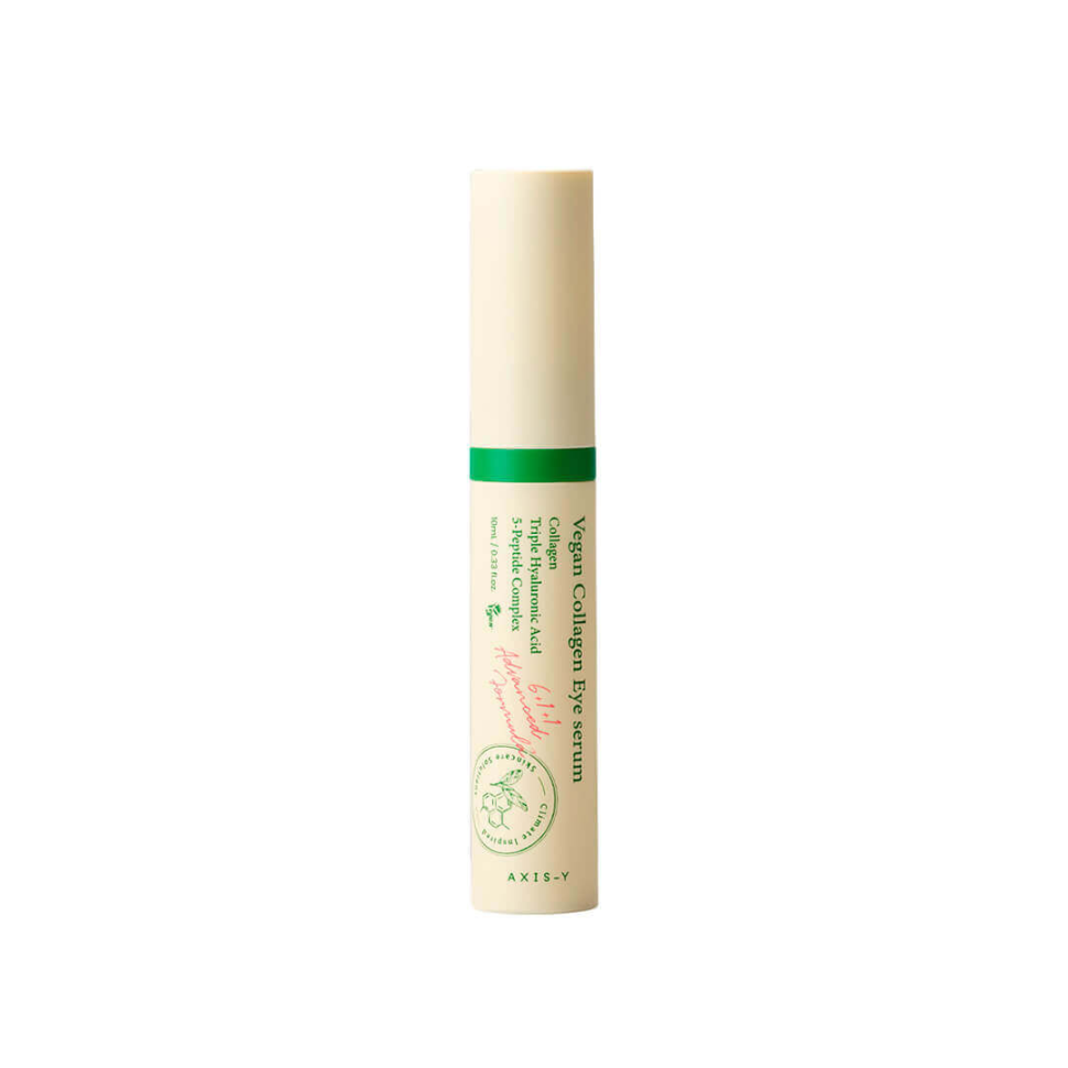 Пептидная сыворотка для век с массажным аппликатором AXIS-Y Vegan Collagen Eye Serum 10 мл (Цена: 695 грн.)