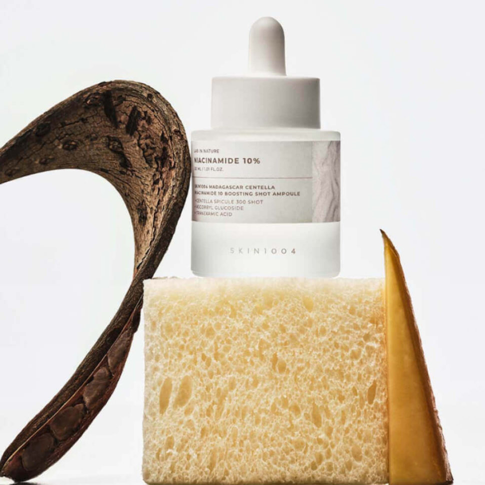 Ампула-бустер с ниацинамидом SKIN1004 Madagascar Centella Niacinamide 10 Boosting Shot Ampoule 30 мл (Цена: 760 грн.)