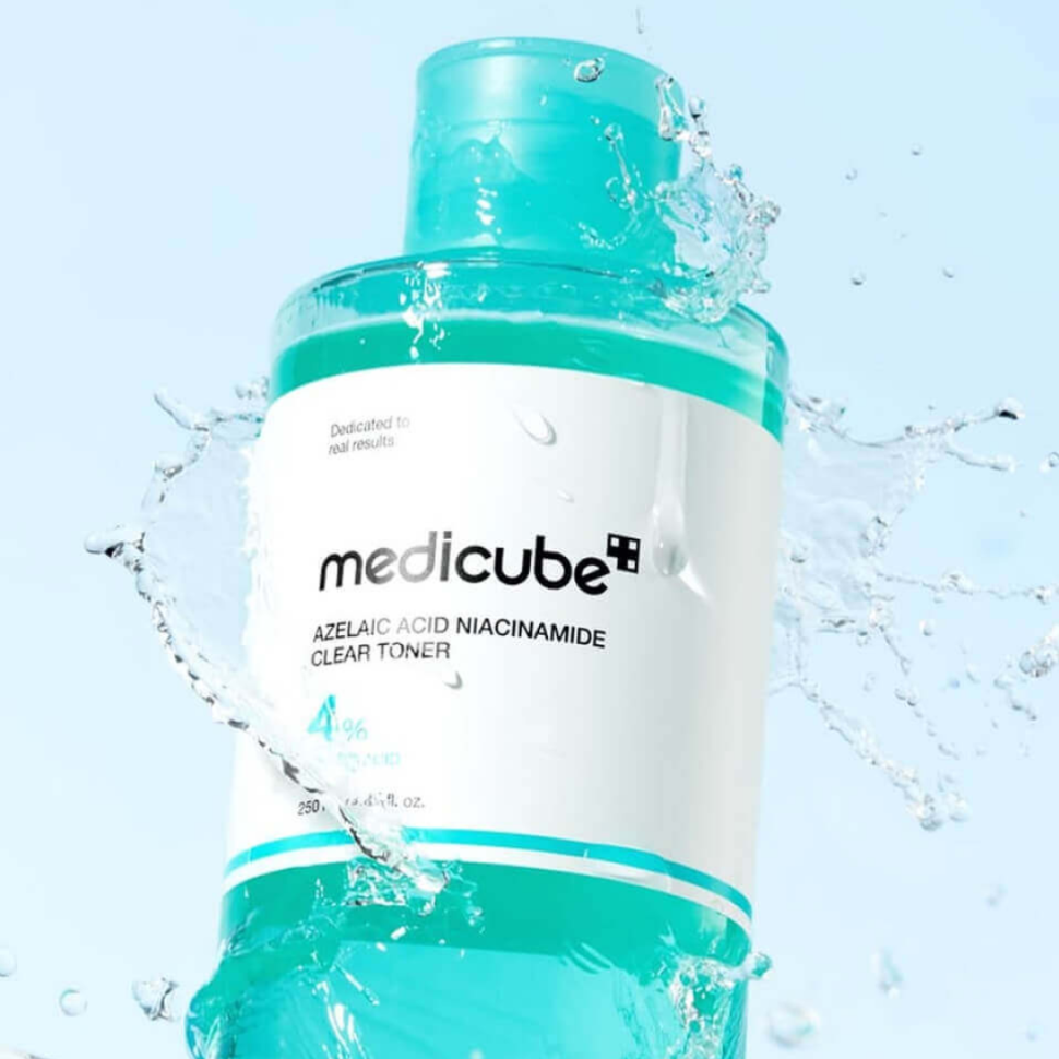 MEDICUBE тонер з азелаїновою кислотою та ніацинамідом Azelaic Acid Niacinamide Clear Toner 250 мл (Ціна: 1 161 грн.)
