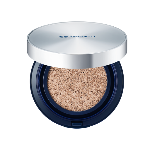 Тональный кушон с полинуклеотидами и витамином U 23 оттенок CUSKIN Vitamin U Coverfit Cushionpact SPF50+ / PA++++ 