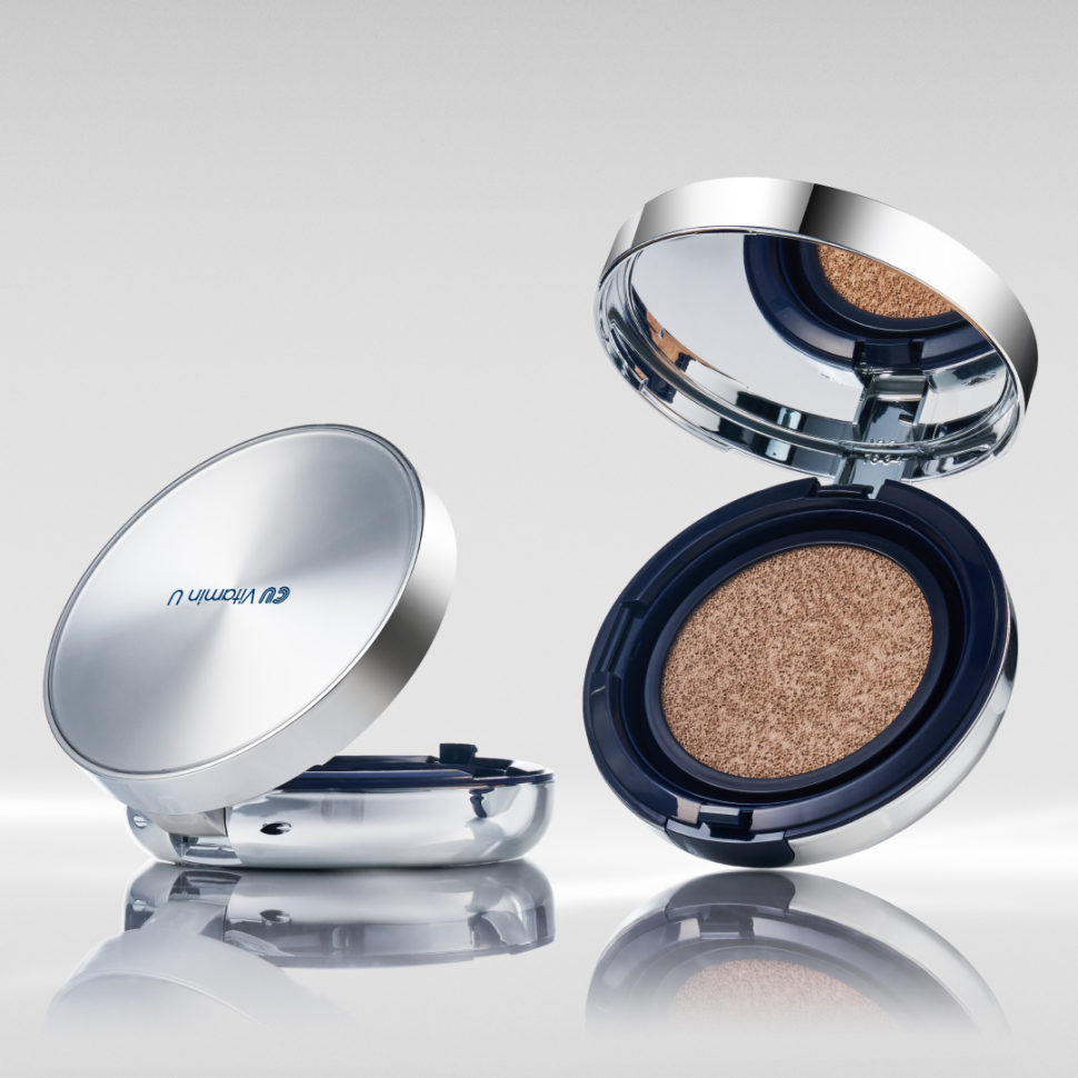 Тональный кушон с полинуклеотидами и витамином U 23 оттенок CUSKIN Vitamin U Coverfit Cushionpact SPF50+ / PA++++  (Цена: 2 496 грн.)