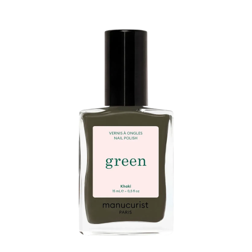 Лак для ногтей с оливково-зеленым оттенком MANUCURIST Green™ Khaki 15 мл