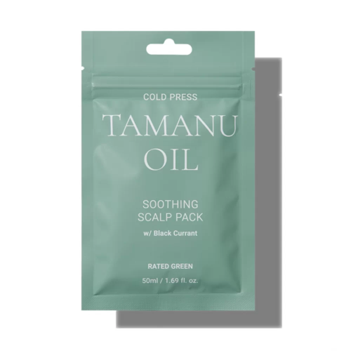 Успокаивающая маска для кожи головы и волос саше RATED GREEN Cold Press Tamanu Soothing Scalp Pack 50 мл