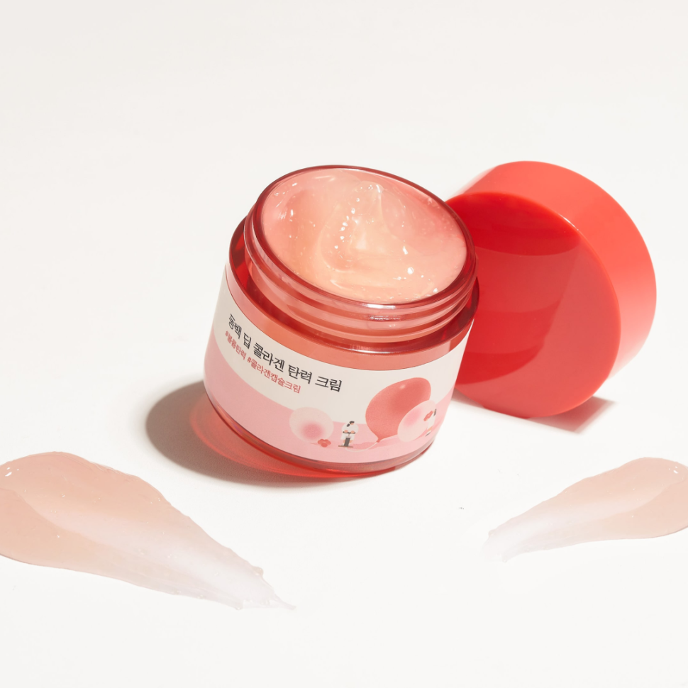 Увлажняющий крем с коллагеном ROUND LAB Camellia Deep Collagen Firming Cream 50 мл (Цена: 1 195 грн.)