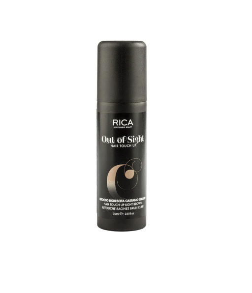 Камуфляжный спрей для волос светло-каштановый RICA Hair Touch Up Light Brown 75 мл