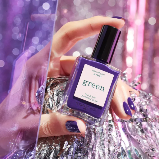 MANUCURIST лак для нігтів з сіро-фіолетовим відтінком Green™ Mystic 15 мл