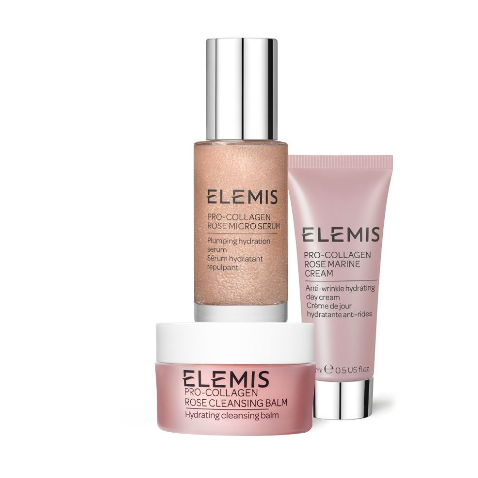 Набор для наполнения и увлажнения кожи с экстрактом розы ELEMIS All About Rose Discovery kit уп (Цена: 2 330 грн.)